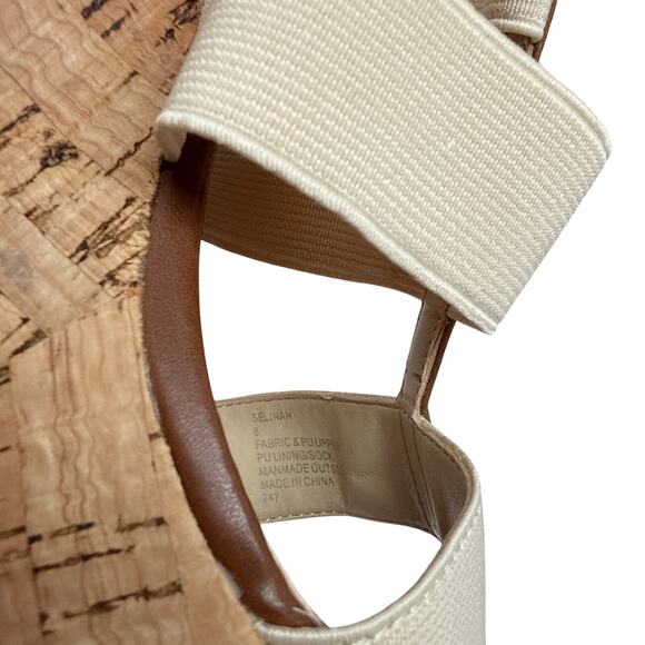 Steve Madden Selinah Cork Wedge Sandals | 8 - Picture 8 of 8